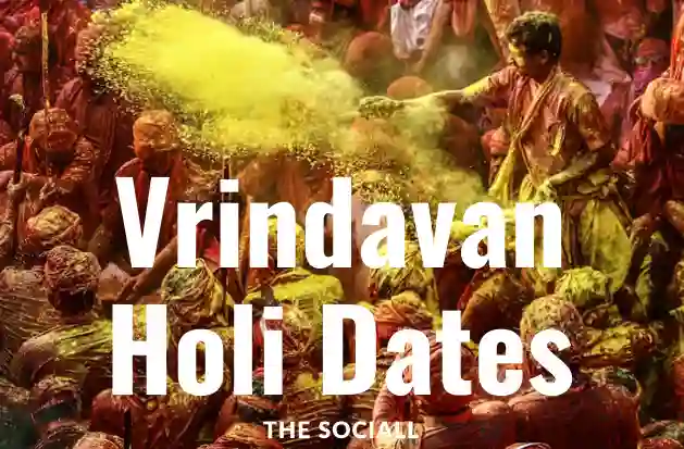Mathura Vrindavan Holi Dates 2024